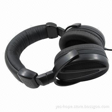 MP3 Headphones with 2.0m Cord Length and 3.5mm Stereo Plug, 100mW Input Power